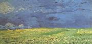 Vincent Van Gogh Wheat Field under Clouded Sky (nn04) France oil painting artist